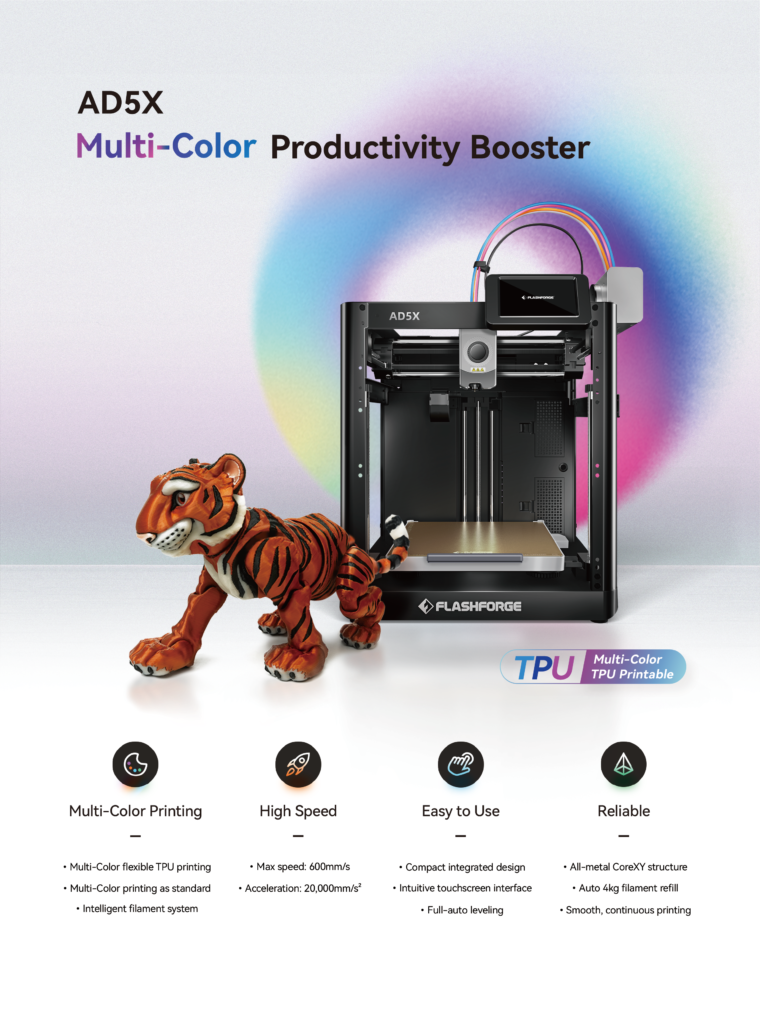 Flashforge AD5X Limited Edition Bundle