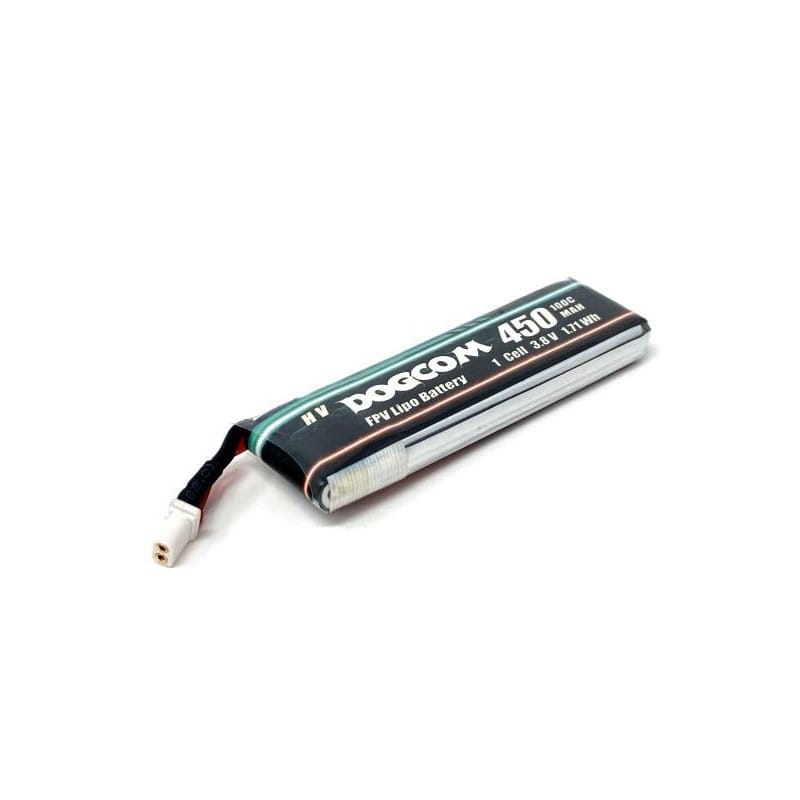 (PACK OF 3) Dogcom 450mAh 3.8V HV 1S 100C BT2.0