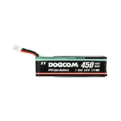(PACK OF 3) Dogcom 450mAh 3.8V HV 1S 100C BT2.0