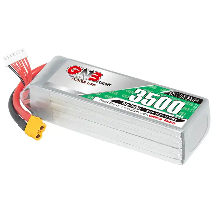 GNB 3500mAh 22.2V 6S 70C XT60