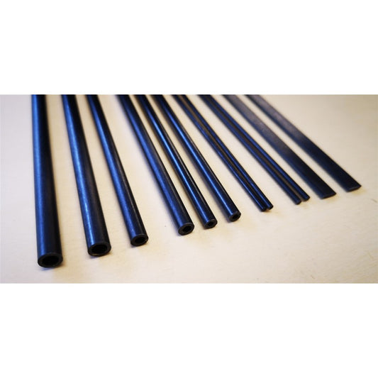 CARBON TUBE 6 X 4 X 1000MM (PACK OF 3)