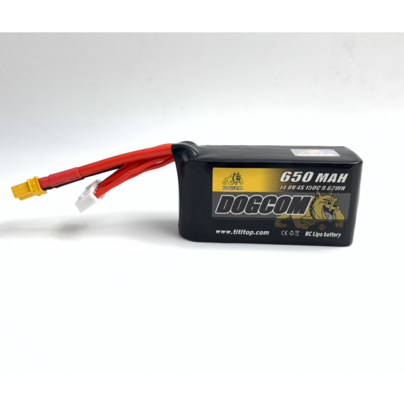 Dogcom 650mAh 14.8V NV 4S 150C XT30