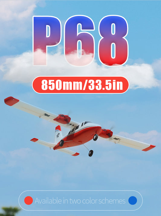 XFly P68 850MM (33.5'') Twin Powered Park Flyer (Trainer)