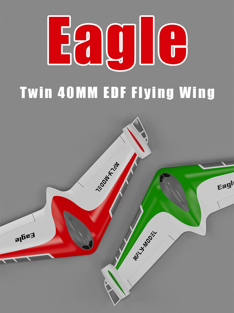 XFly Eagle Twin 40mm EDF Flying Wing / Racing Jet