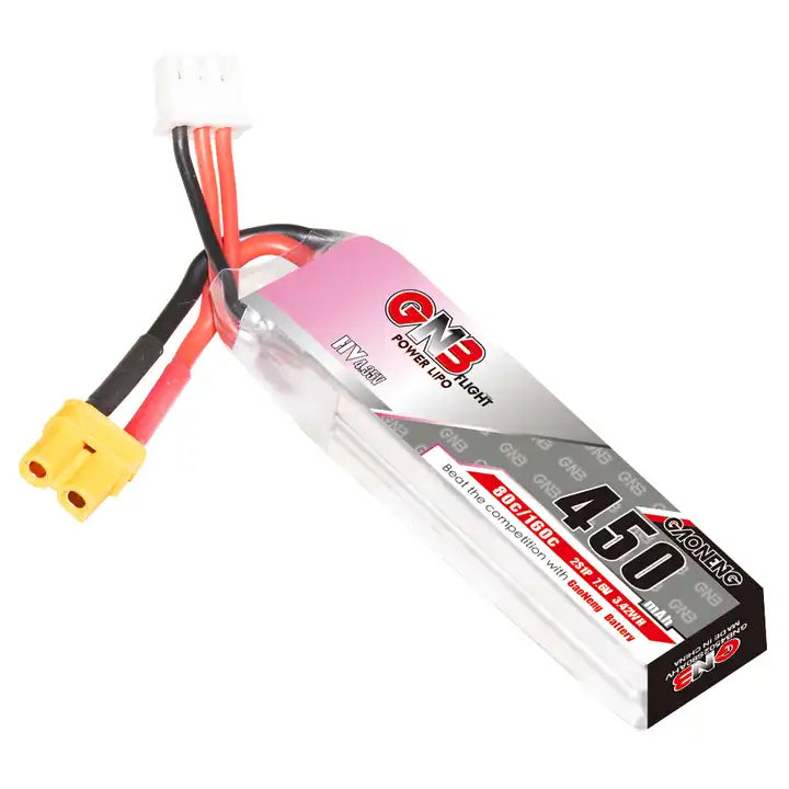 GNB 450mAh 7.6V HV 2S 80C XT30