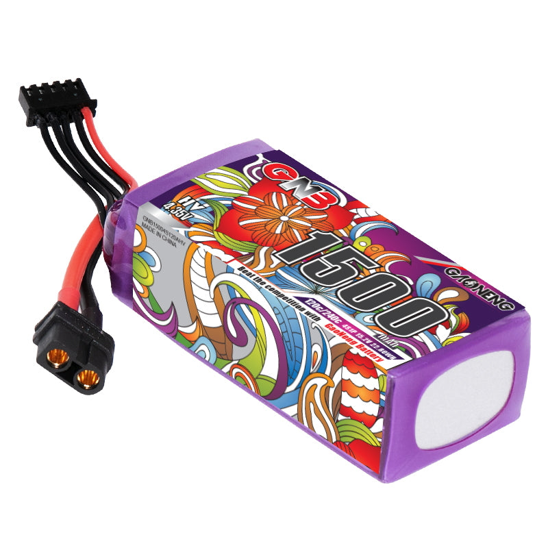 GNB 1500mAh 14.8V HV 4S 120C XT60