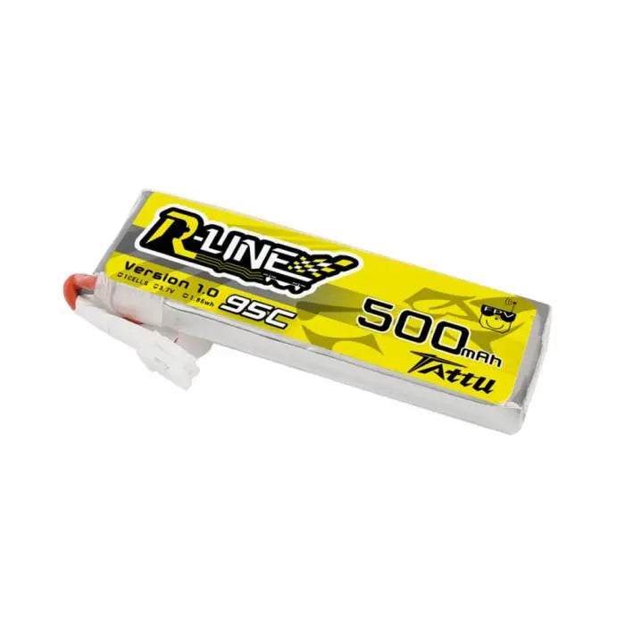 TATTU 500mAh 3.7V 1S 95C PH2.0