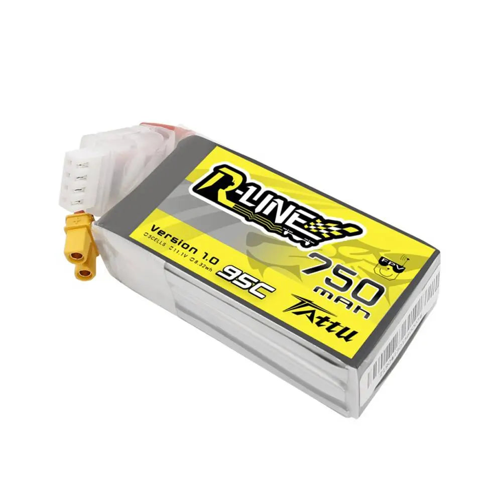 Tattu R-Line 750mAh 11.1V 3S 95C XT30