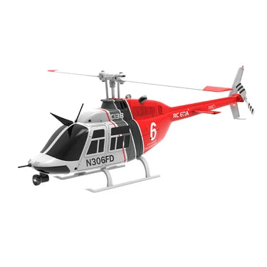 RC-ERA C-138 Bell Pro 206 - RTF Helicopter - Red