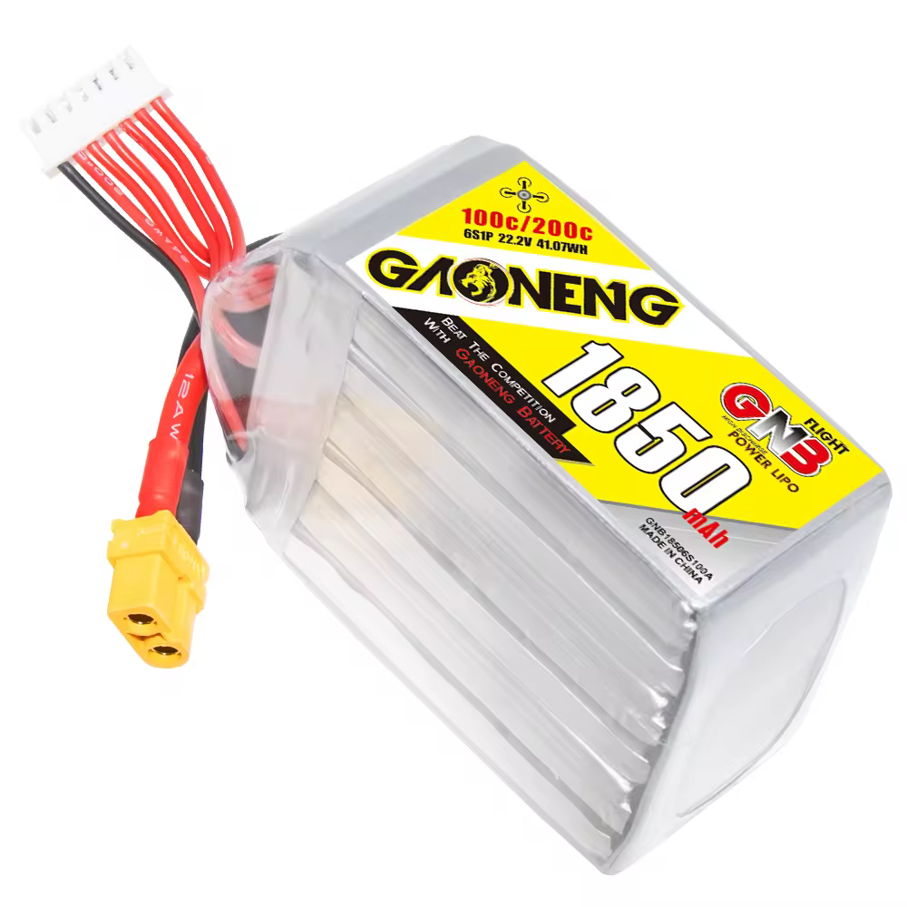 GNB 1850mAh 22.2V 6S 100C XT60